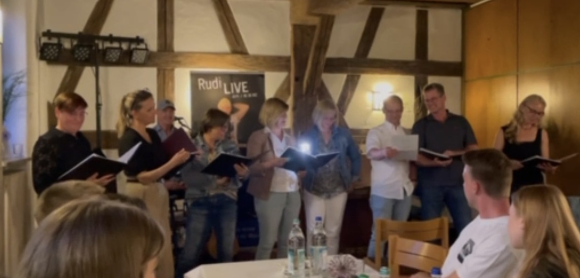 Ständchen zum 55. Geburtstag